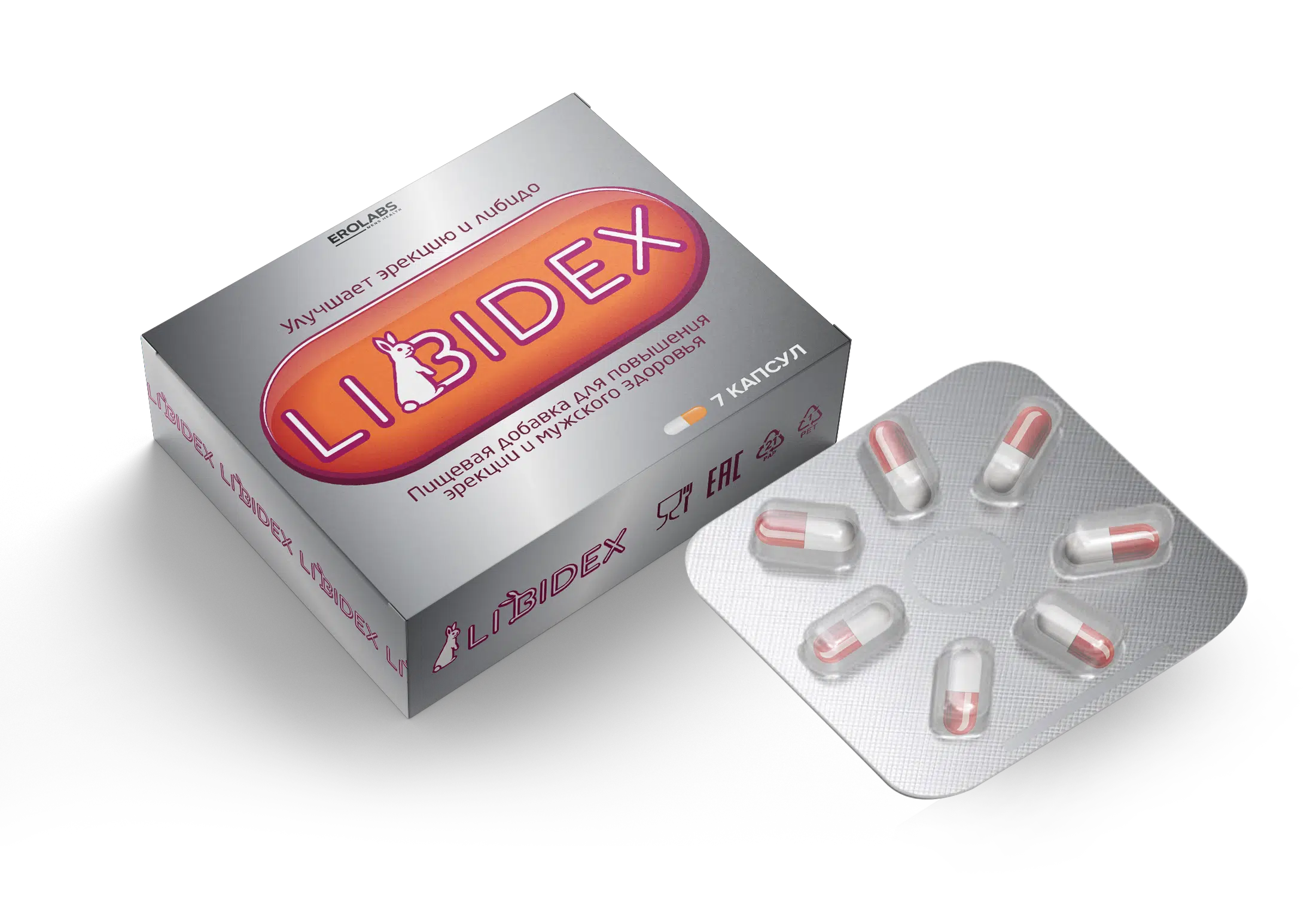 Libidex (Либидекс) - капсулы от простатита и для потенции
